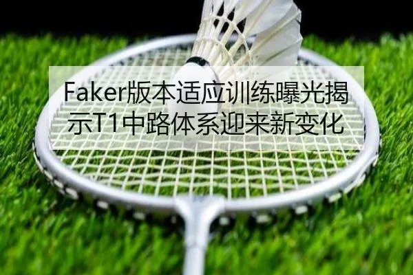 Faker版本适应训练曝光揭示T1中路体系迎来新变化